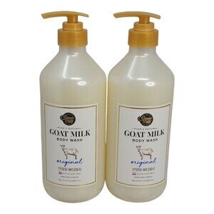 Aekyung Shower Mate 2 pks Goat Milk Body Wash Jumbo Gentle & 27oz Original Scent
